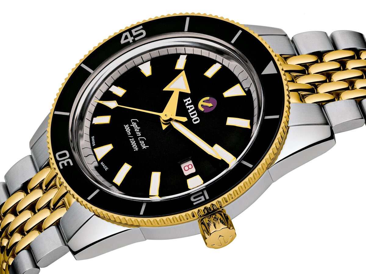 Rado Captain Cook Automatic Black Dial Men's Watch R32138153