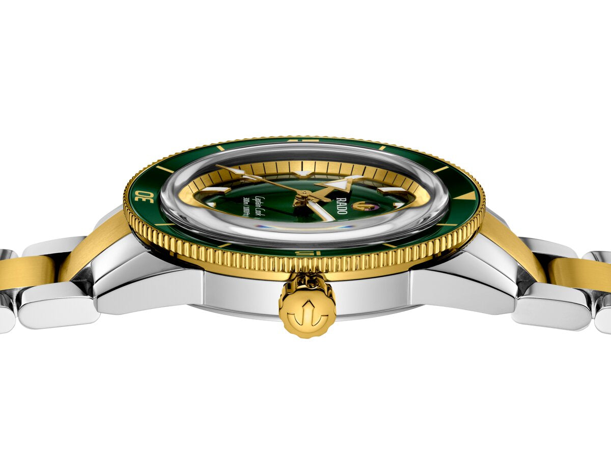 Rado Captain Cook Automatic Green Dial Men's Watch R32138303