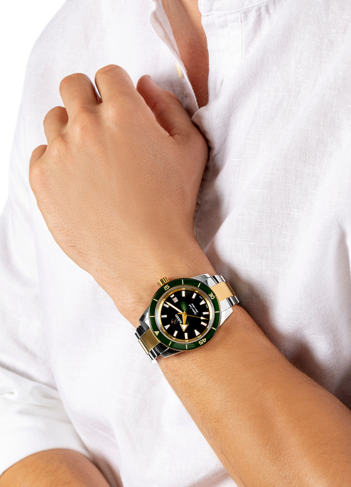 Rado Captain Cook Automatic Green Dial Men's Watch R32138303