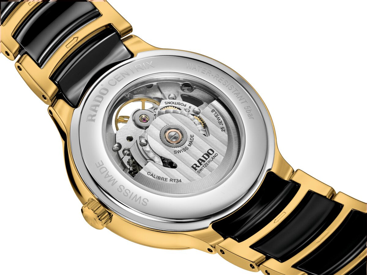 Rado Centrix Automatic Open Heart Two-tone Unisex Watch R30008302