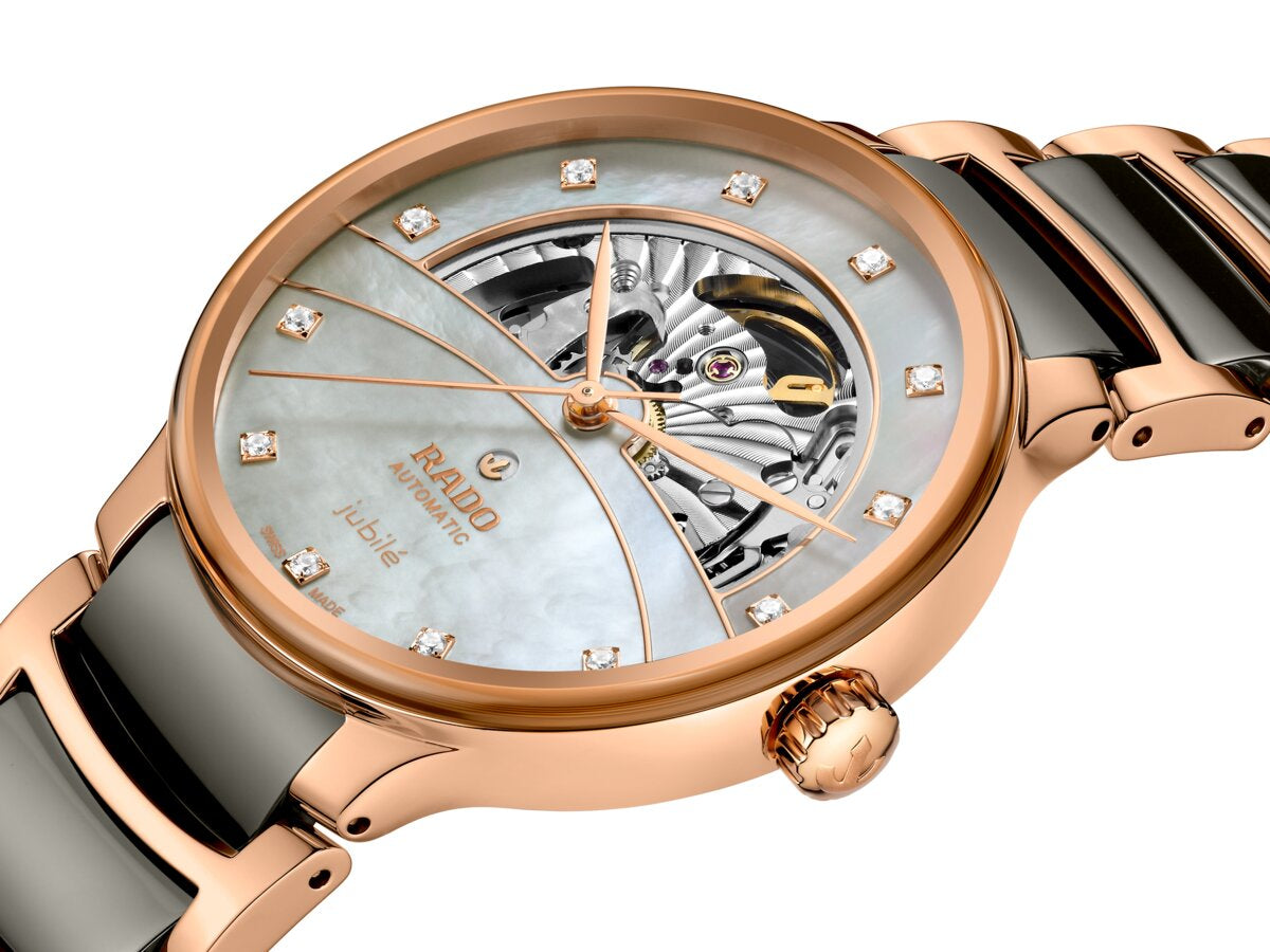Rado Centrix Automatic Open Heart Diamond Unisex Watch R30028912
