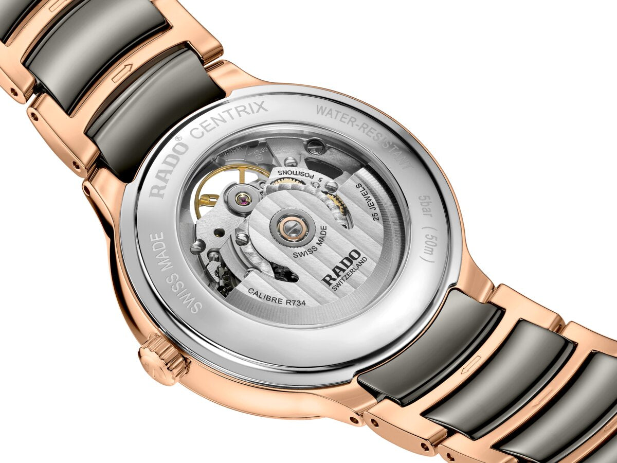 Rado Centrix Automatic Open Heart Diamond Unisex Watch R30028912