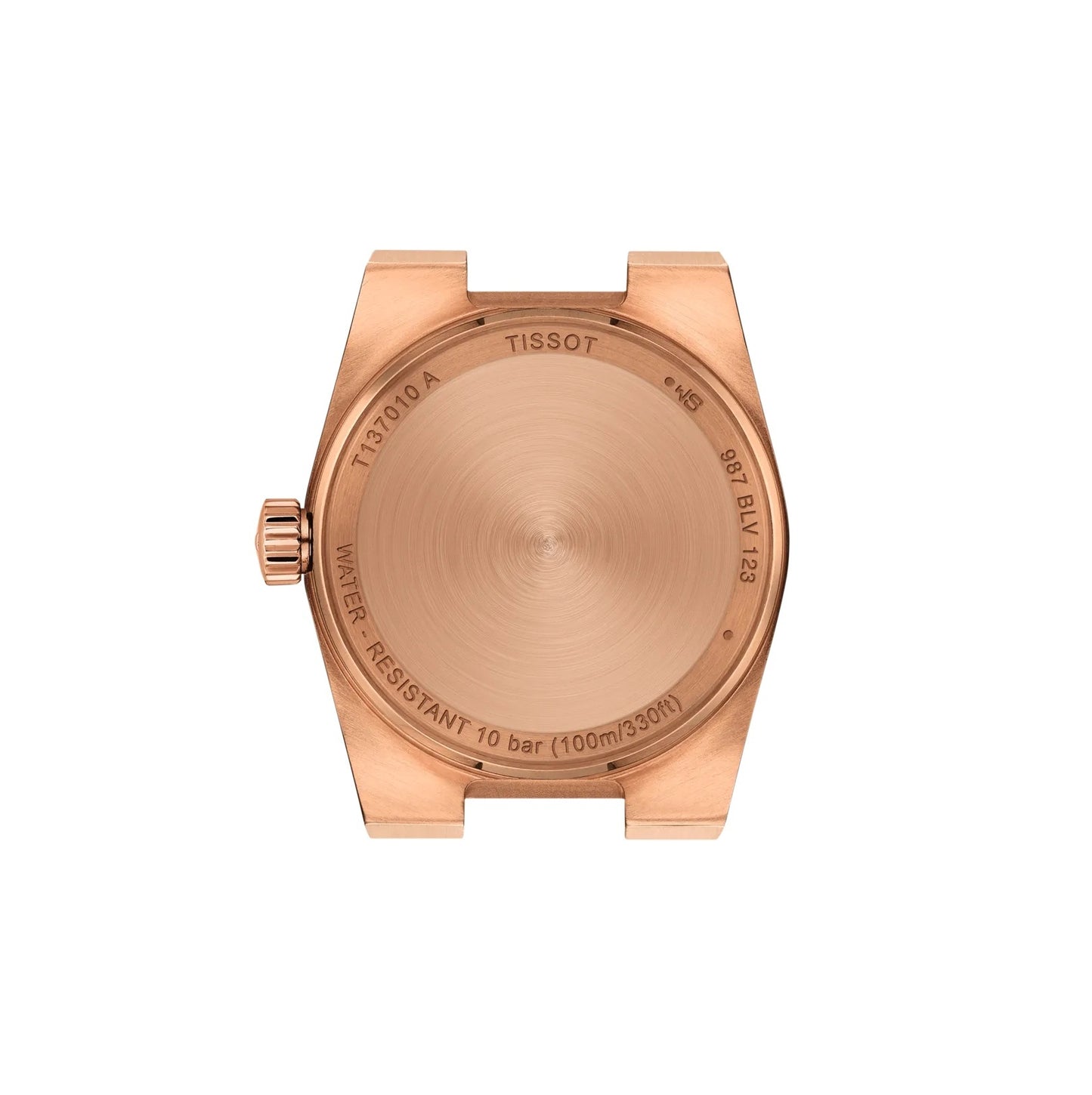 Tissot PRX 25mm Diamonds Rose Gold Dial Ladies Watch T137.010.33.506.00