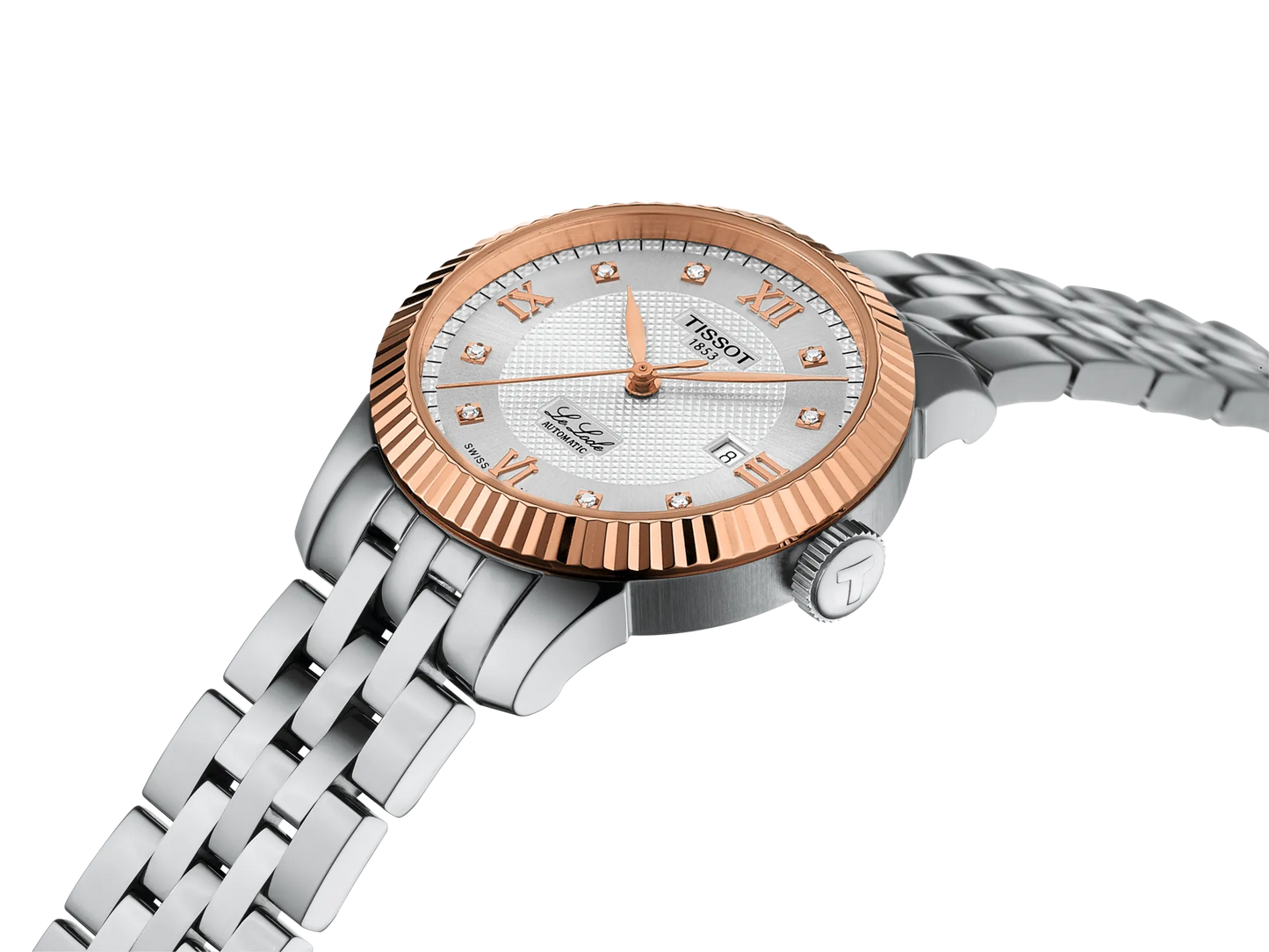 Tissot Le Locle 29mm 18k Gold Bezel & Diamonds T932.207.41.036.00