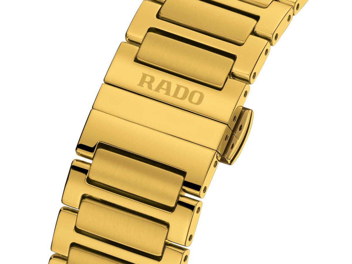 Rado Diastar Original Automatic Diamond Gold Dial Unisex Watch R12161733