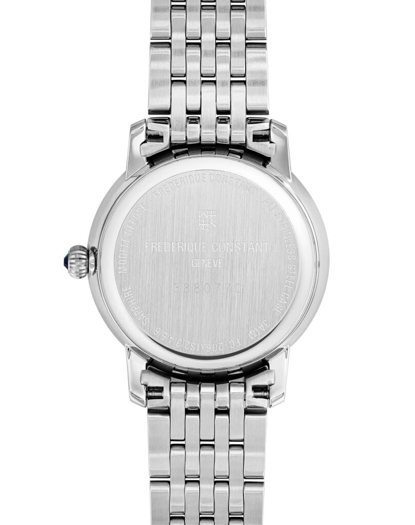 Frederique Constant Classics Slimline Ladies Moonphase FC-206MPBD1S6B