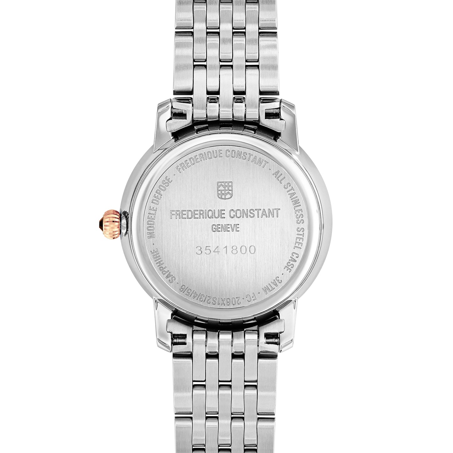 Frederique Constant Slimline Ladies Moonphase FC-206MPWD1S2B