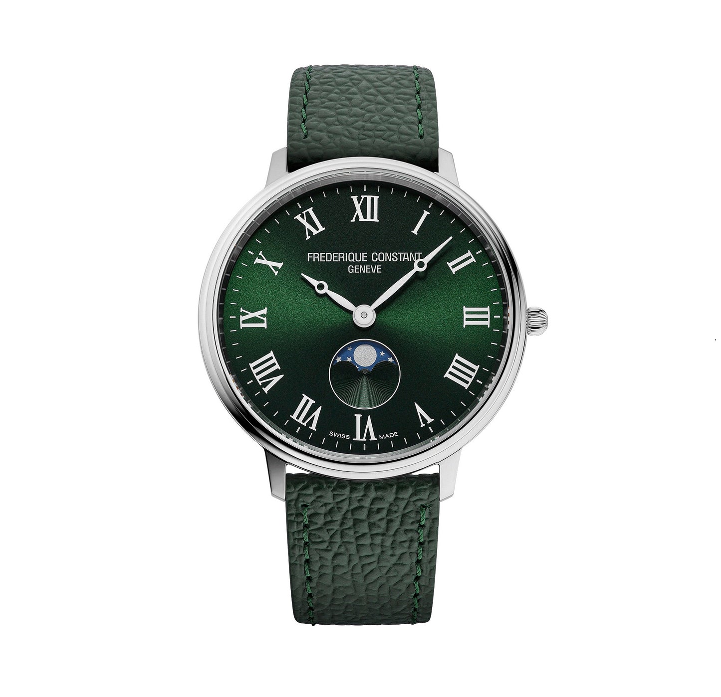 Frederique Constant Classics Moneta Moonphase Watch FC-206RGR3S6