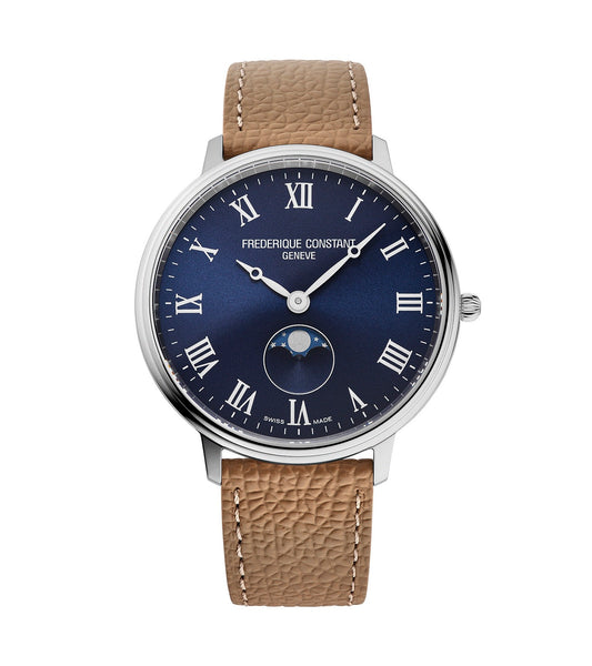 Frederique Constant Classics Moneta Moonphase Watch FC-206RN3S6