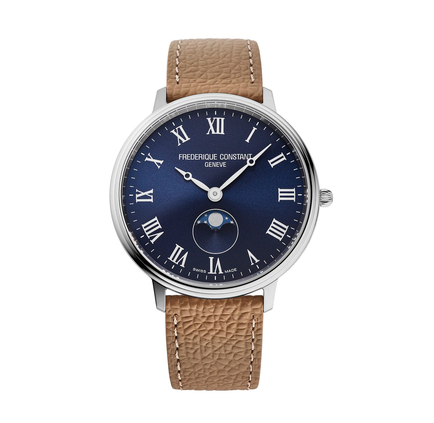 Frederique Constant Classics Moneta Moonphase Watch FC-206RN3S6