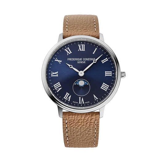 Frederique Constant Classics Moneta Moonphase Watch FC-206RN3S6