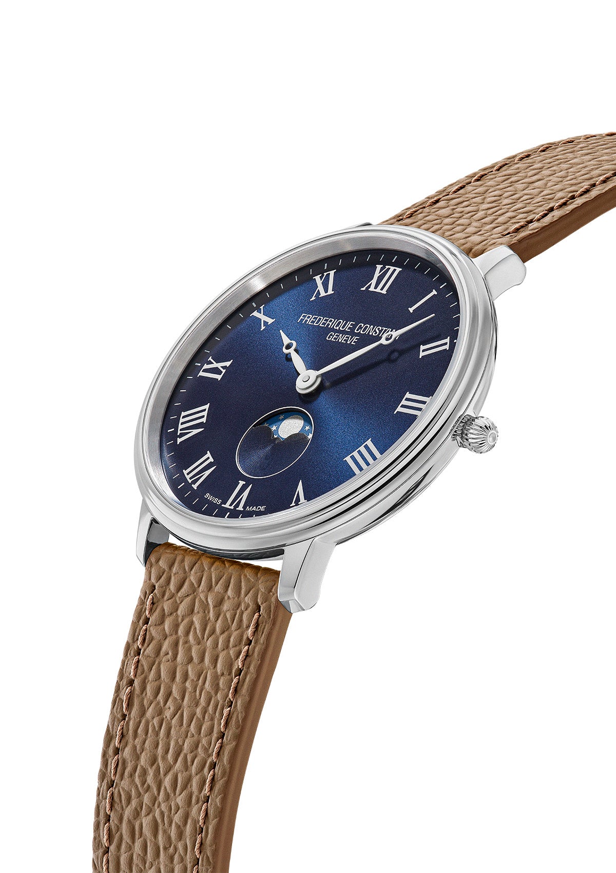 Frederique Constant Classics Moneta Moonphase Watch FC-206RN3S6