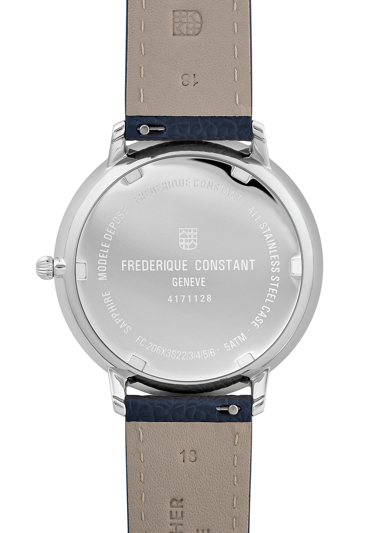 Frederique Constant Classics Moneta Moonphase Watch FC-206RS3S6