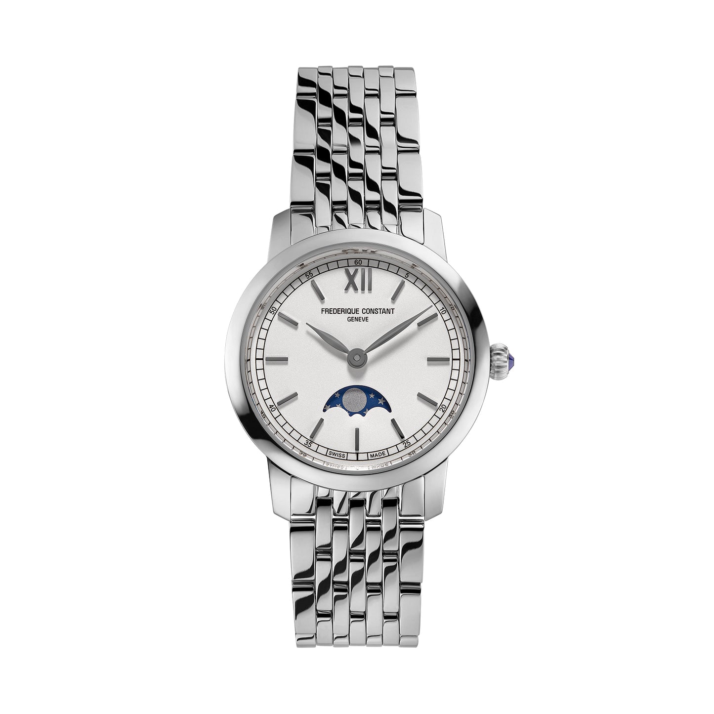 Frederique Constant Slimline Moonphase Ladies FC-206SW1S6B