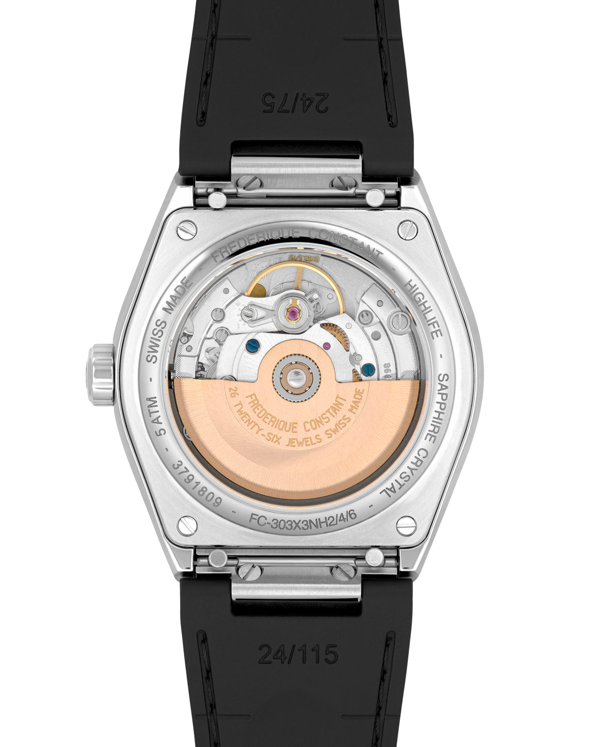 Frederique Constant Highlife Automatic COSC Chronometer Men's Watch FC-303B3NH6B