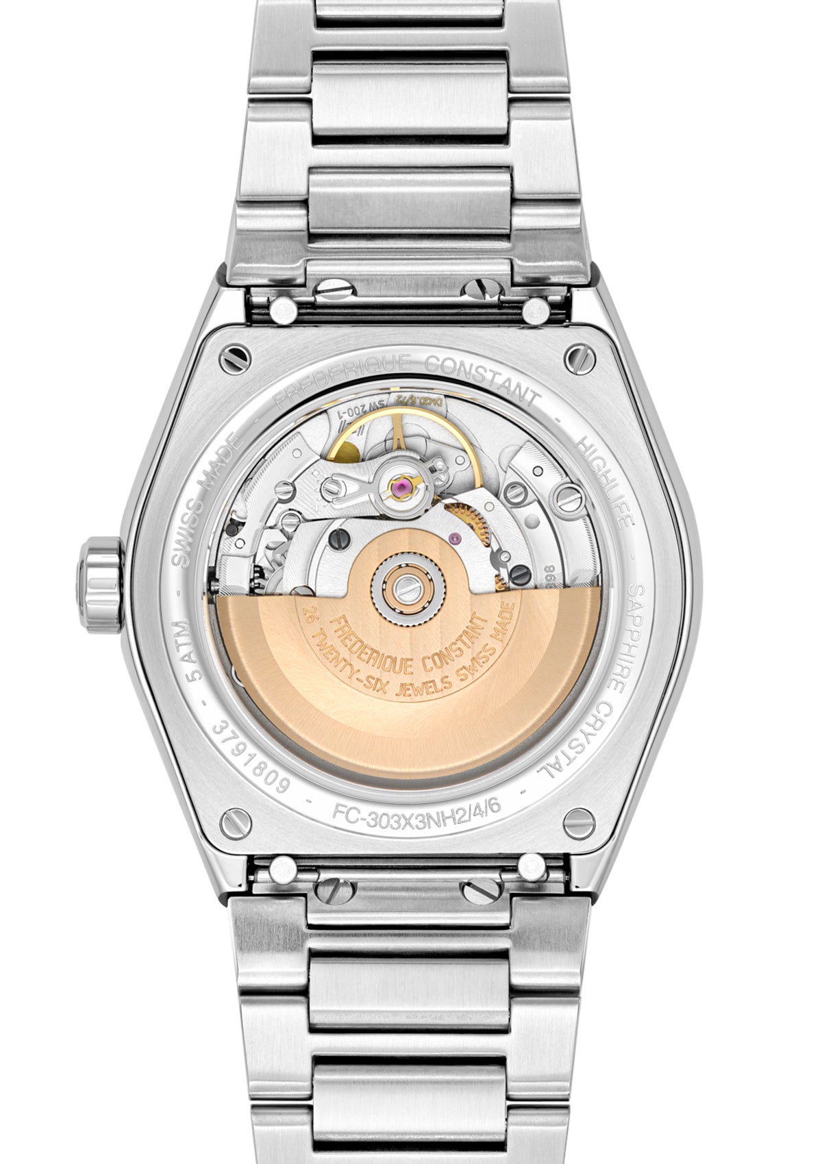 Frederique Constant Highlife Automatic COSC Chronometer Men's Watch FC-303B3NH6B