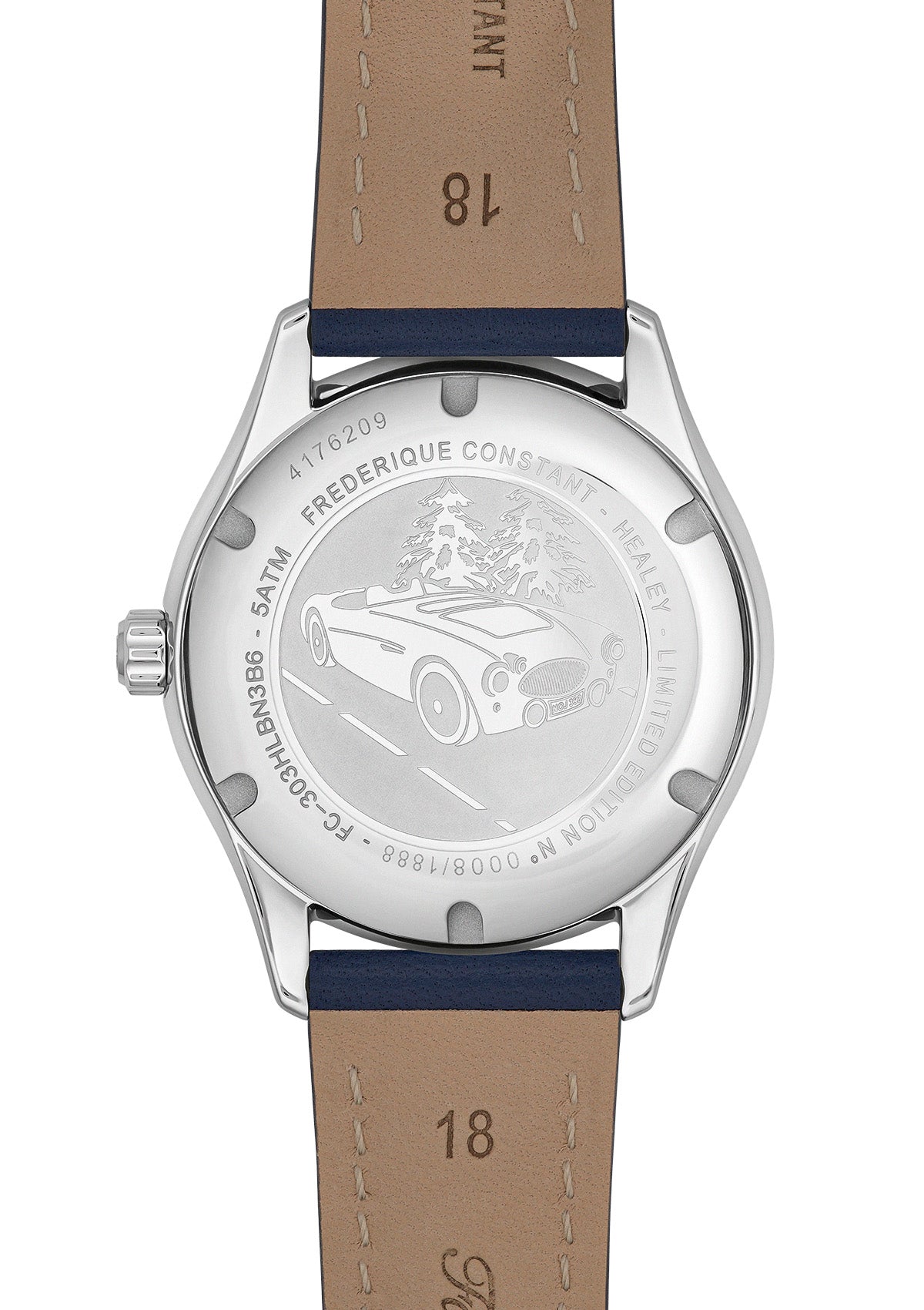 Frederique Constant Limited Edition Classics Vintage Healey Rally Automatic FC-303HLBN3B6