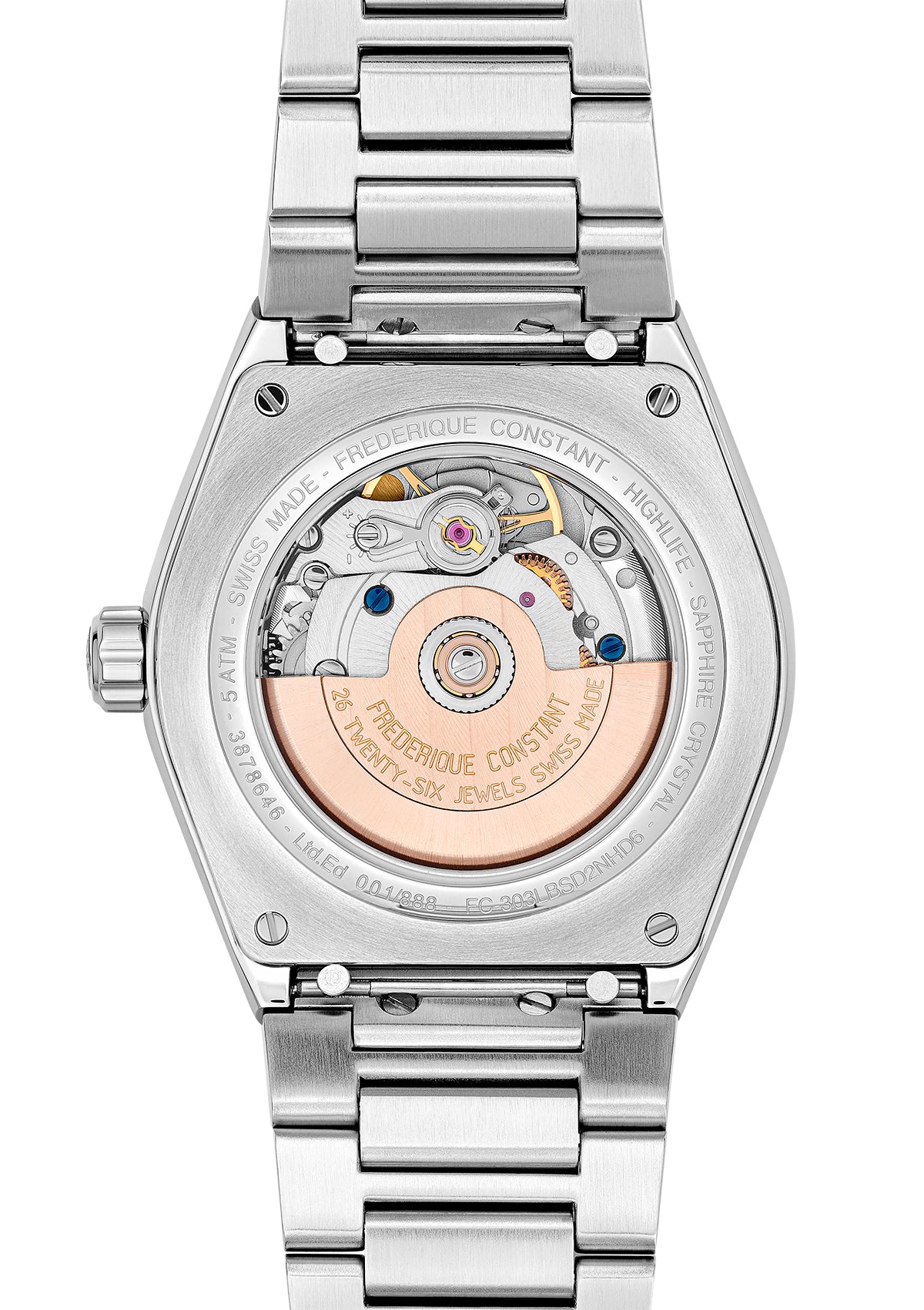 Frederique Constant Highlife Ladies Automatic Sparkling FC-303LBSD2NHD