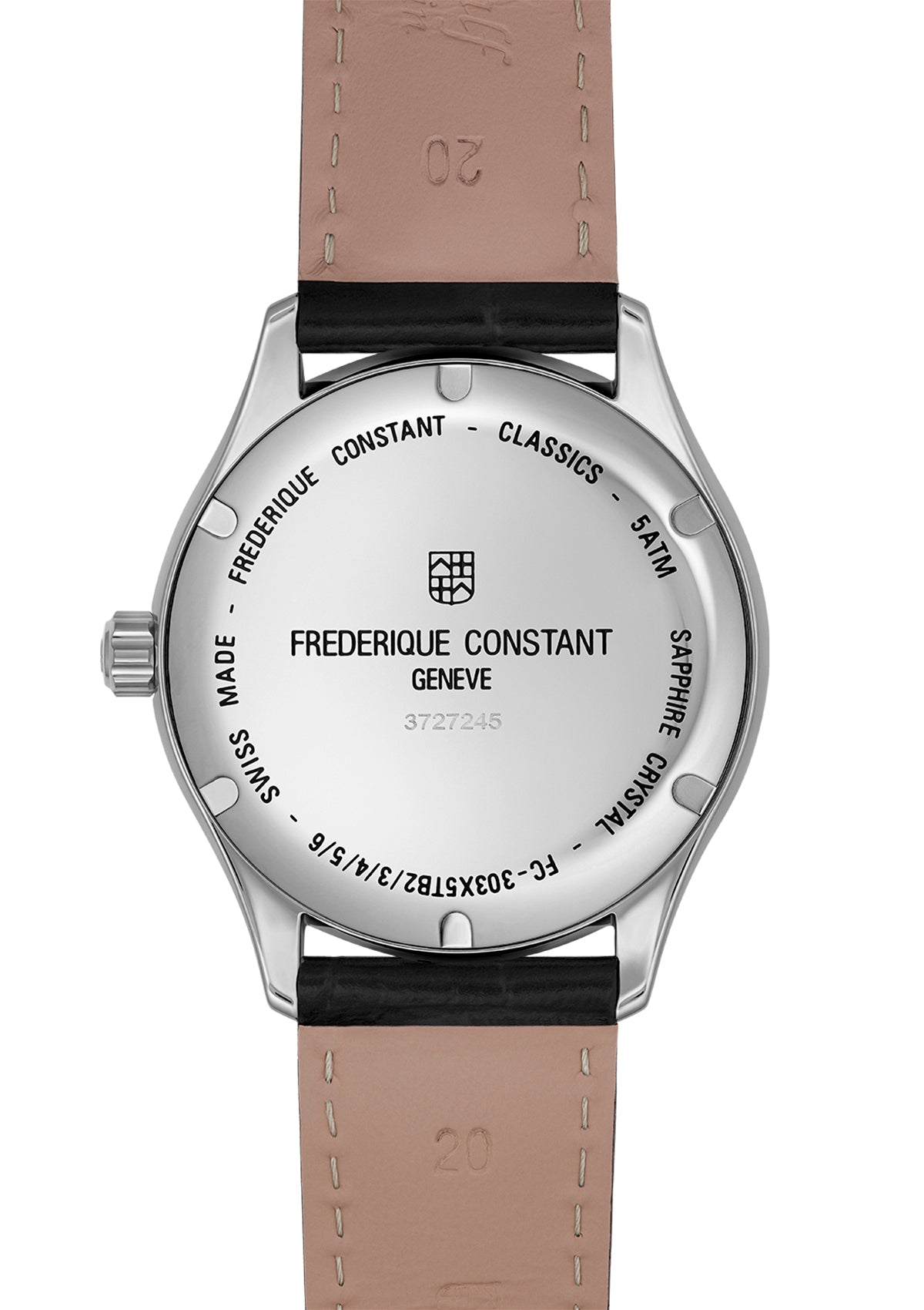 Frederique Constant Classics Automatic Black Dial Men's Watc FC-303MCK5B6