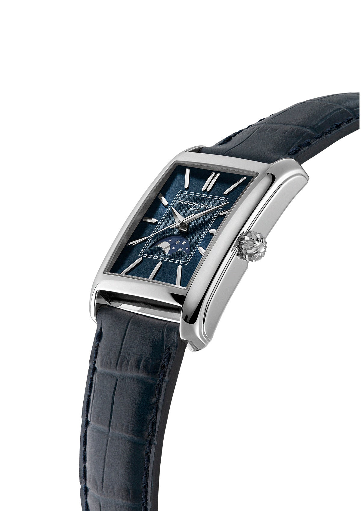 Frederique Constant Classics Carree Automatic Blue Dial Men's Watch FC-333N4C6