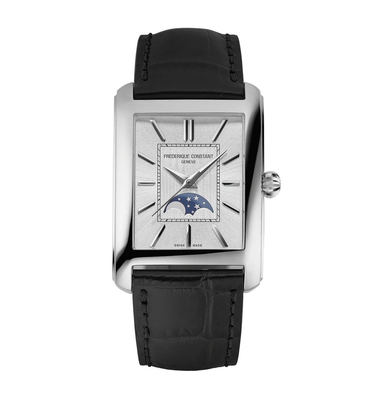 Frederique Constant Classics Carree Automatic Silver Dial Watch FC-333S4C6