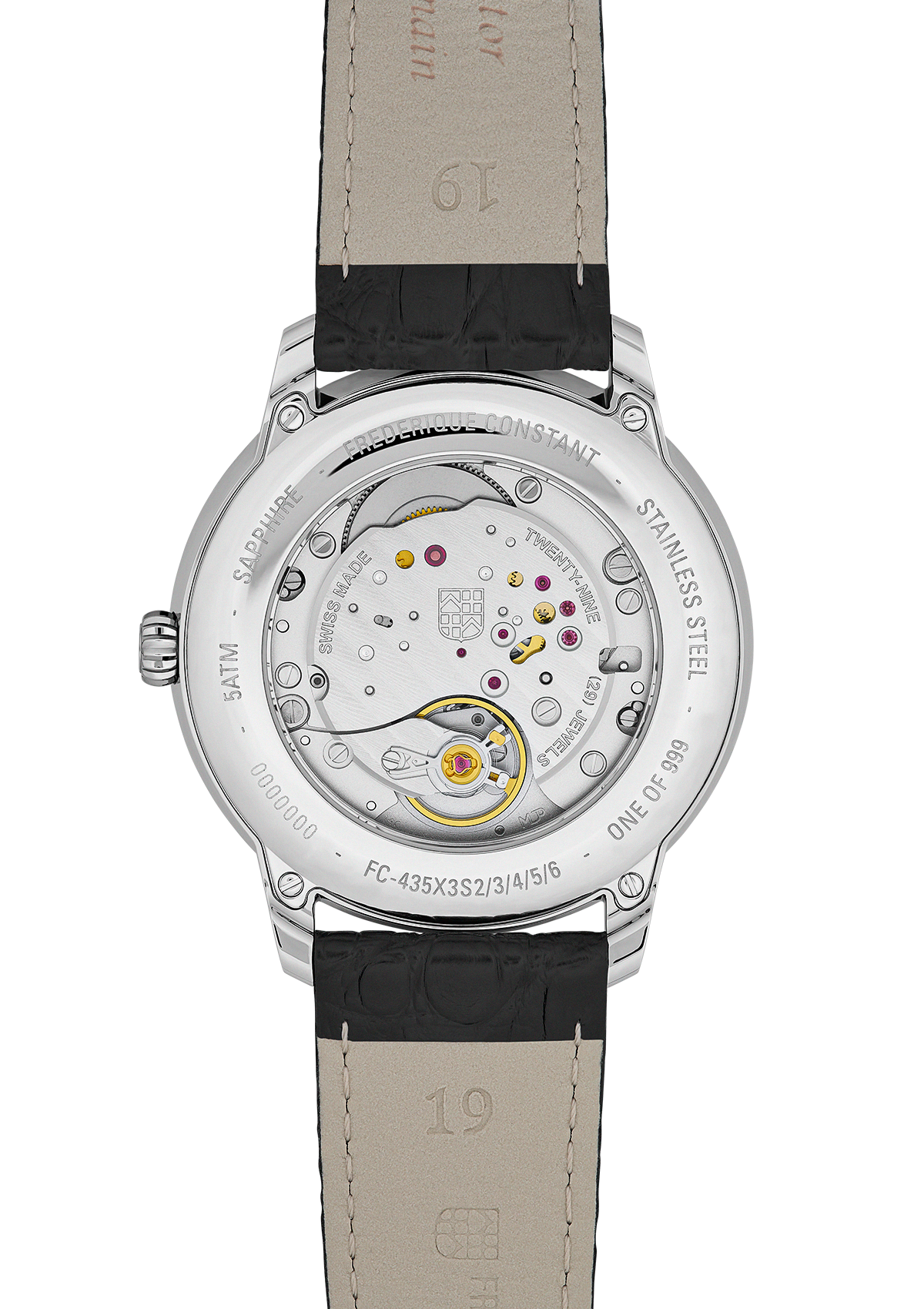 Frederique Constant Classics Moneta Handwinding Limited Edition FC-435BBL3S6