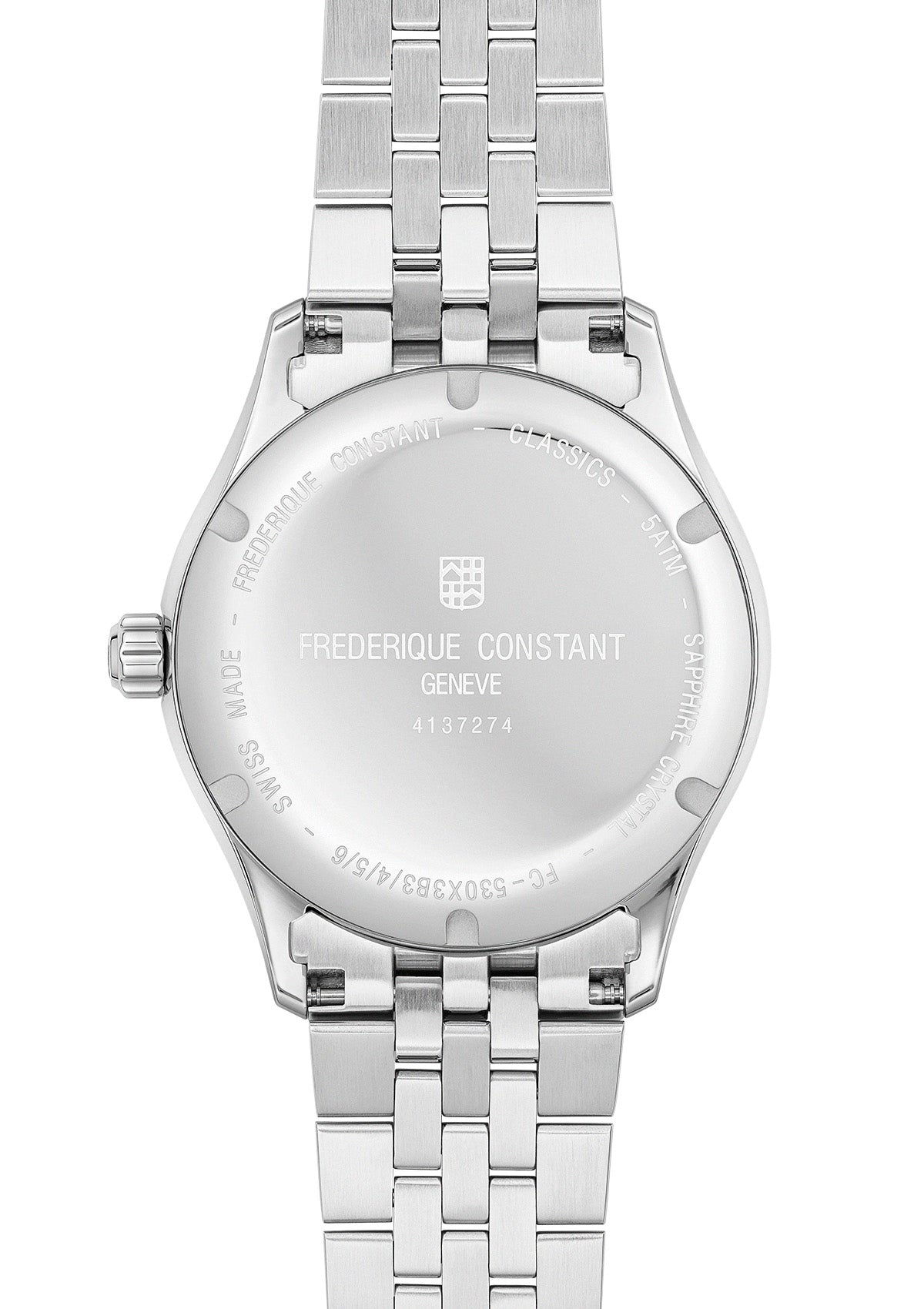 Frederique Constant Men's Watch Classic index Automatic 39mm FC-530GR3B6B
