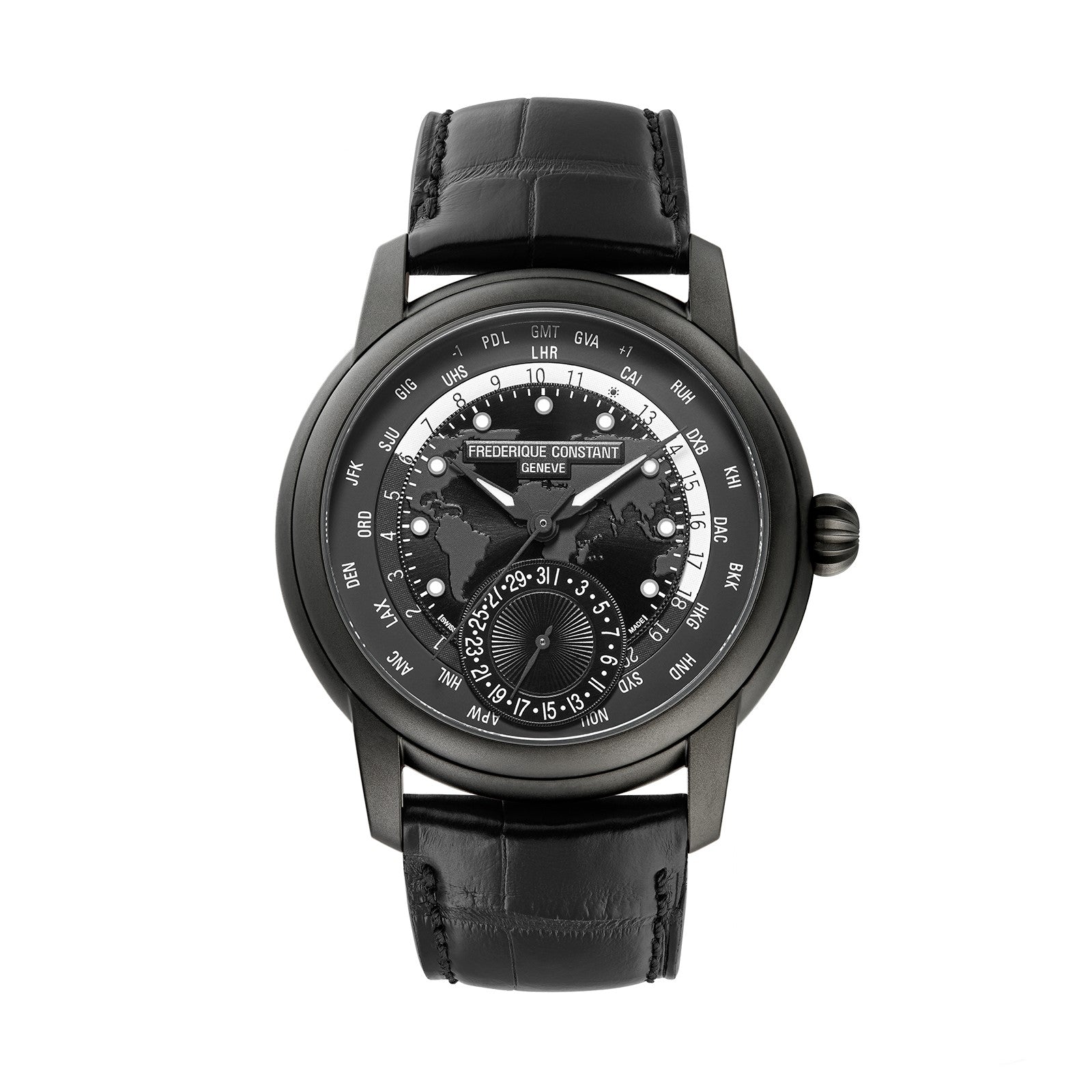Frederique Constant Classics World Timer Manufacture Globetrotter FC 7