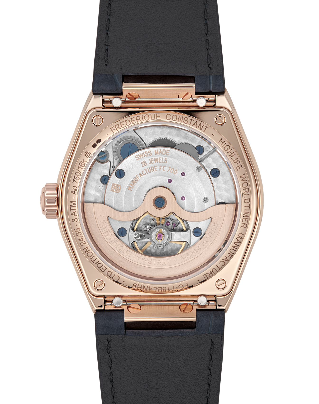 Frederique Constant Highlife Worldtimer Manufacture FC-718BL4NH9