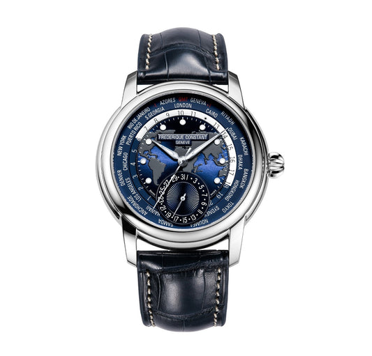 Frederique Constant Classic Manufacture Worldtimer FC-718NWM4H6