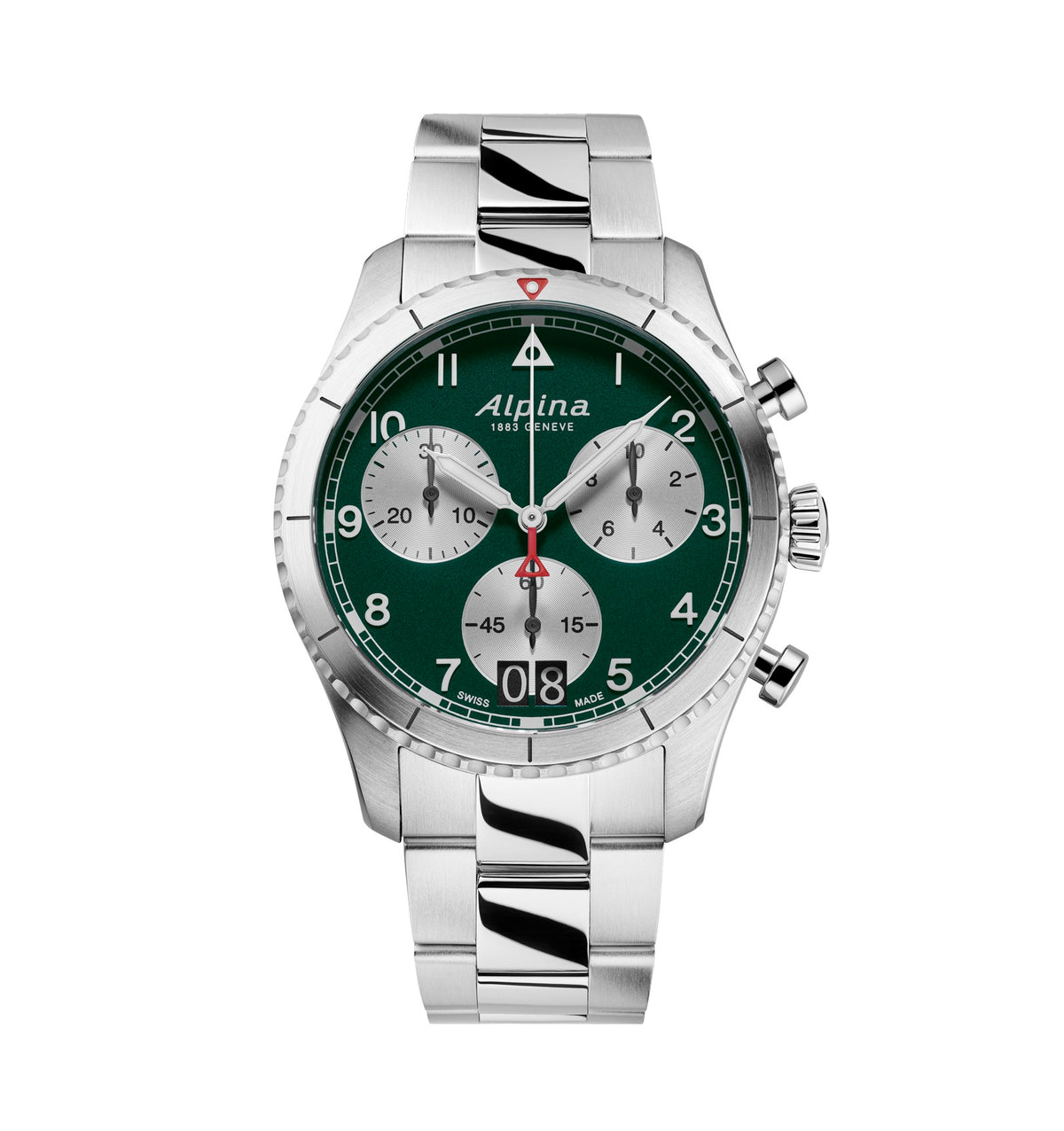 Alpina Startimer Pilot Chronograph Big Date AL-372GRS4S26B