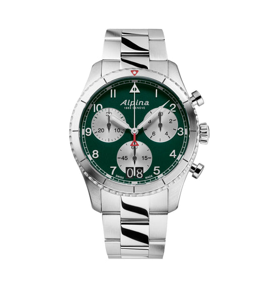 Alpina Startimer Pilot Chronograph Big Date AL-372GRS4S26B
