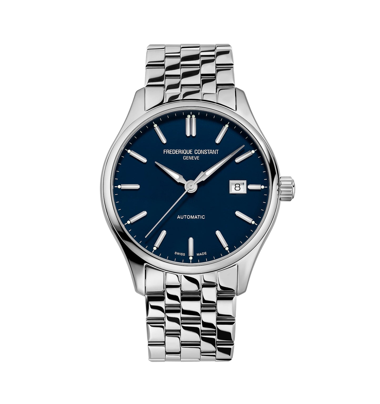 Frederique Constant Classics Index Automatic Blue Dial Men's Watch FC-303NN5B6B