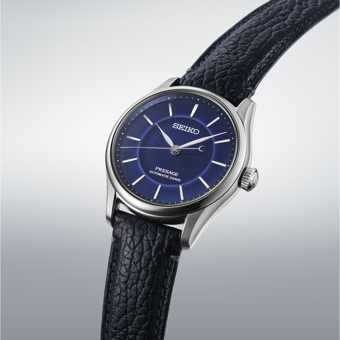 Seiko Presage Classic Series Seiko 145th Anniversary Limited Edition Cobalt Blue Arita Porcelain Dial HCC007J1