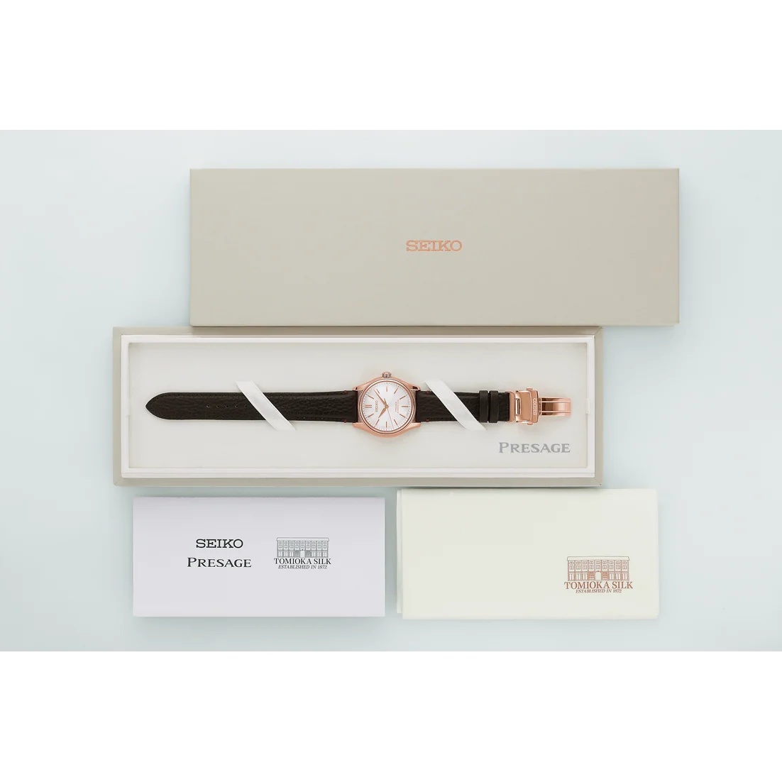Seiko Presage Classic Series "Tomioka Silk Promotion Organization" Limited Edition Men's Watch HCC008J1