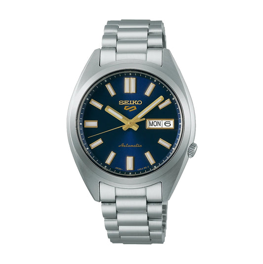 Seiko 5 Sports SNXS Reissue Blazer Blue Automatic Stainless Steel Watch SRPL55K1