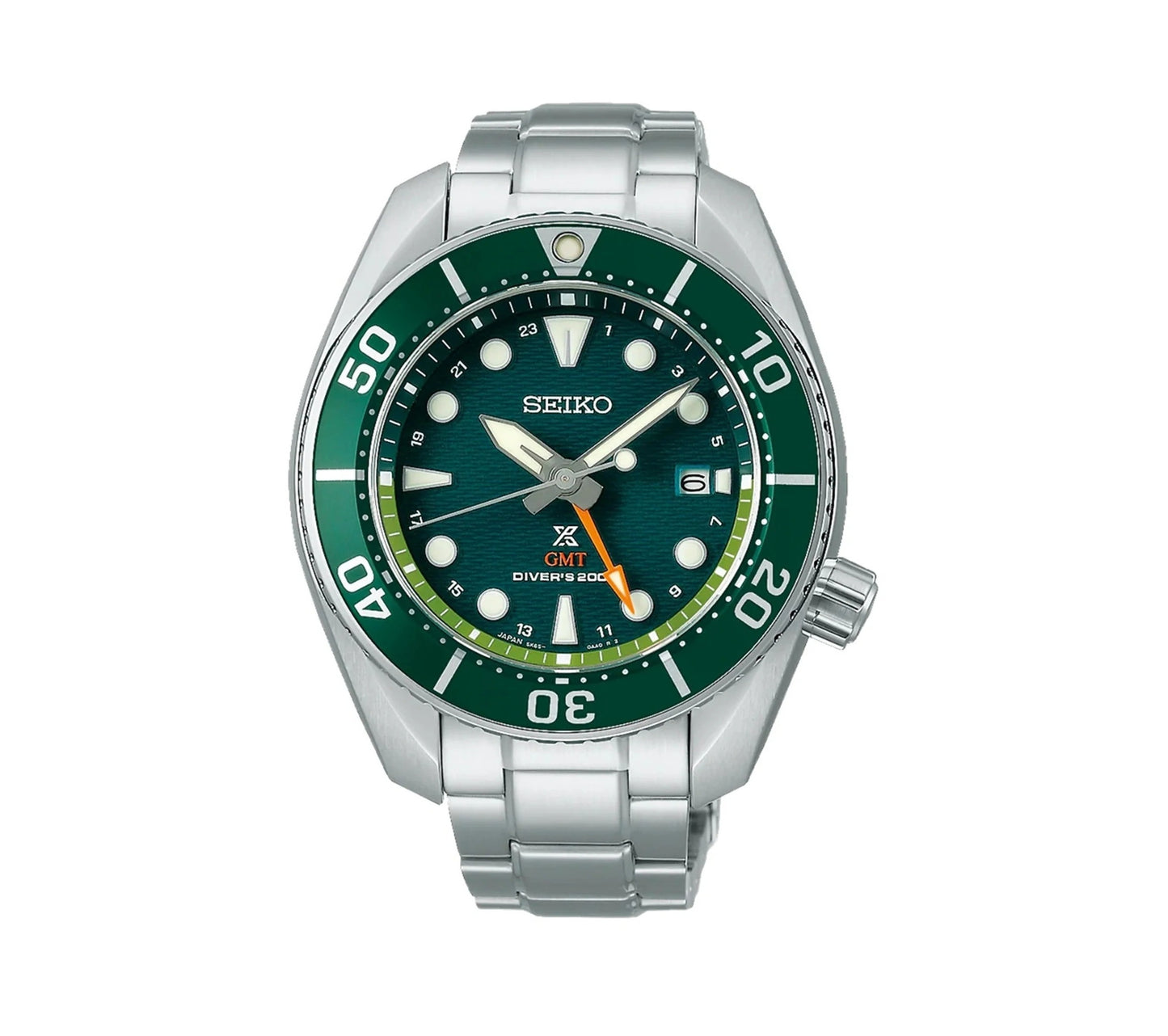 Seiko Prospex SFK003J1 Men's Sumo Solar Seascape Green GMT