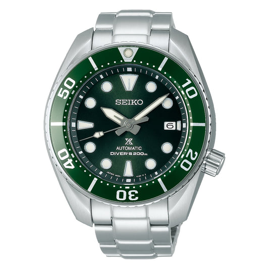 Seiko Prospex Hulk Sunburst Green Dial Diver 200m Automatic Men's Watch SPB103J1