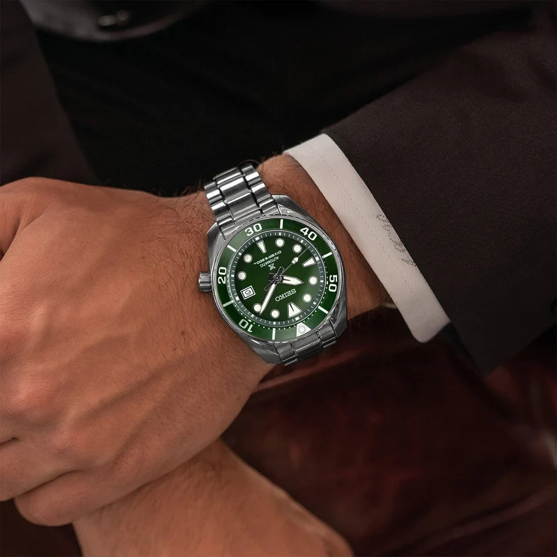 Seiko Prospex Hulk Sunburst Green Dial Diver 200m Automatic Men's Watch SPB103J1