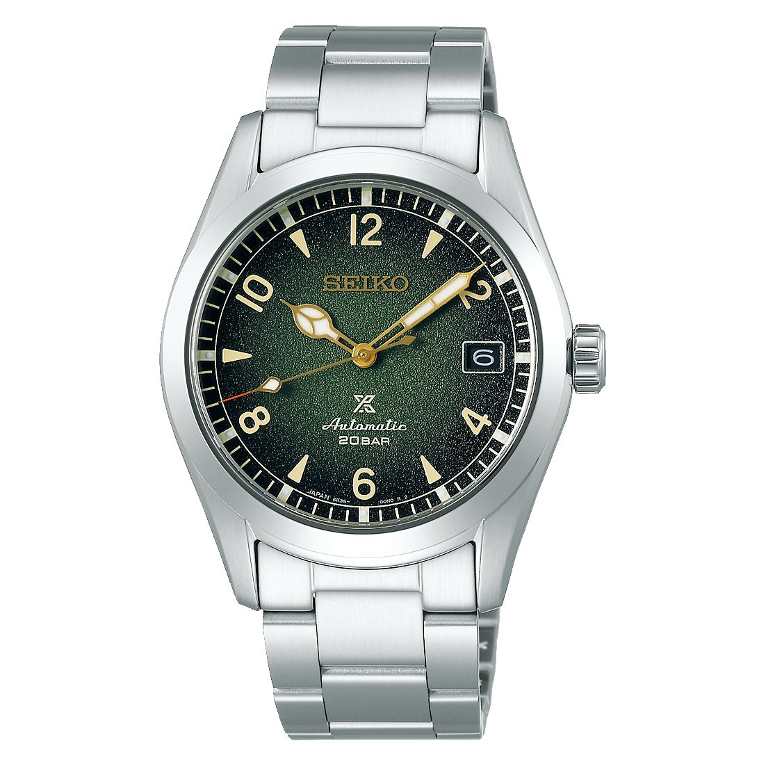 Seiko Prospex Baby Alpinist Green Junior Automatic Men's Watch SPB155J1