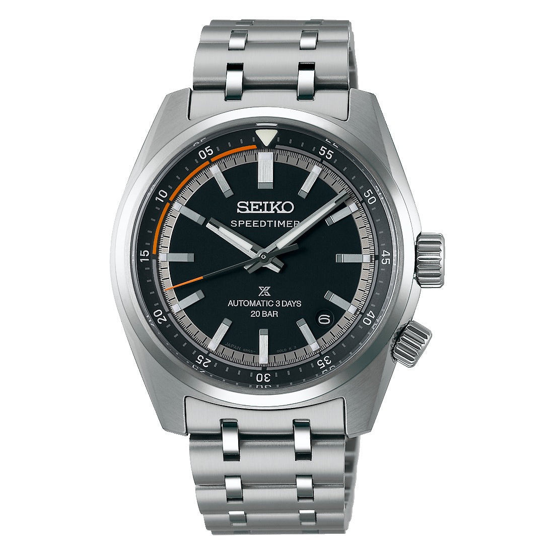 Seiko Prospex Speedtimer Automatic "Summit Black" Men's Stainless Watch SPB515J1