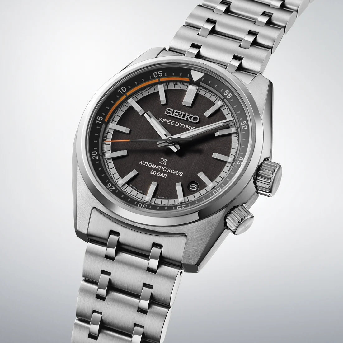 Seiko Prospex Speedtimer Automatic "Summit Black" Men's Stainless Watch SPB515J1