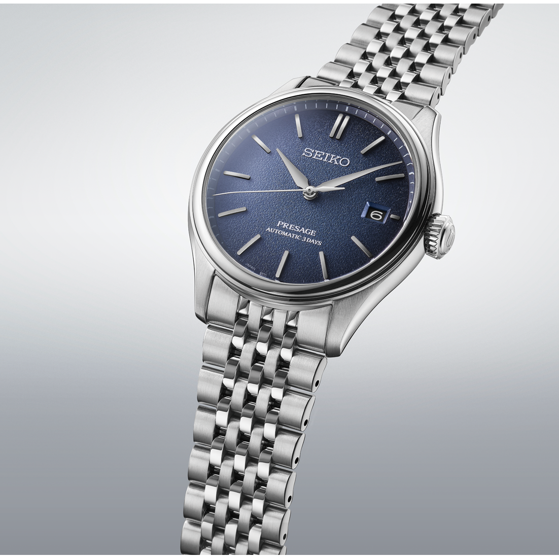 Seiko Presage Ai-iro Japan Blue Classic Series Automatic Unisex Watch SPB525J1