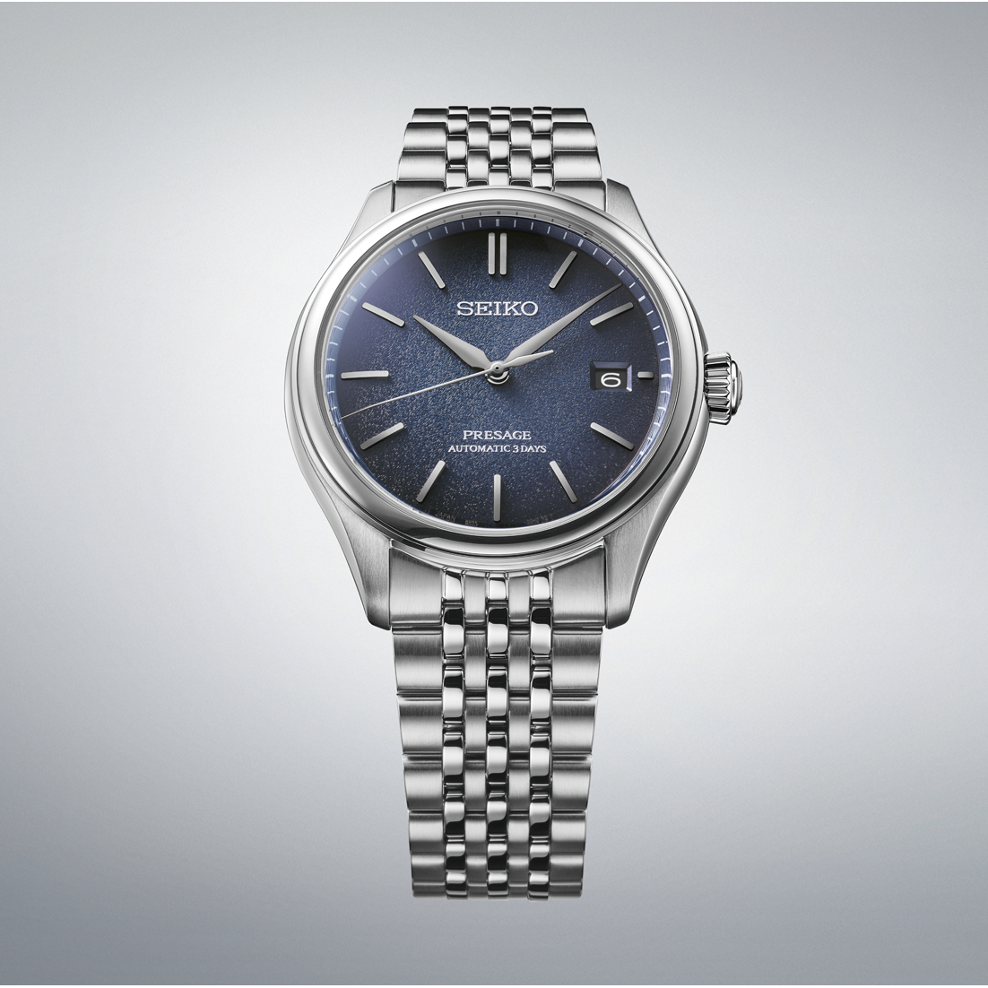 Seiko Presage Ai-iro Japan Blue Classic Series Automatic Unisex Watch SPB525J1