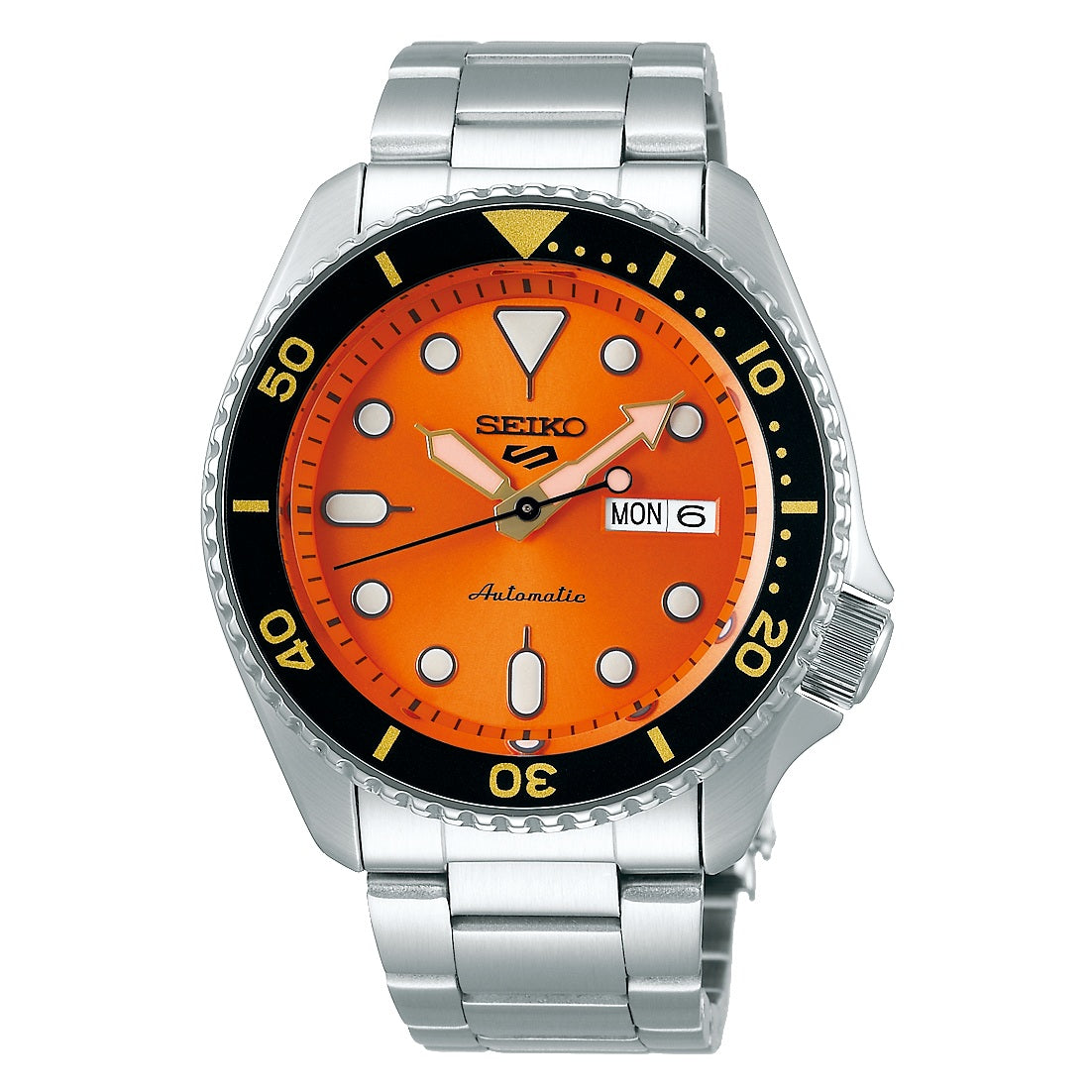 Seiko 5 Sports SKX Series "Mikan Orange" Automatic Men's Watch SRPD59K1