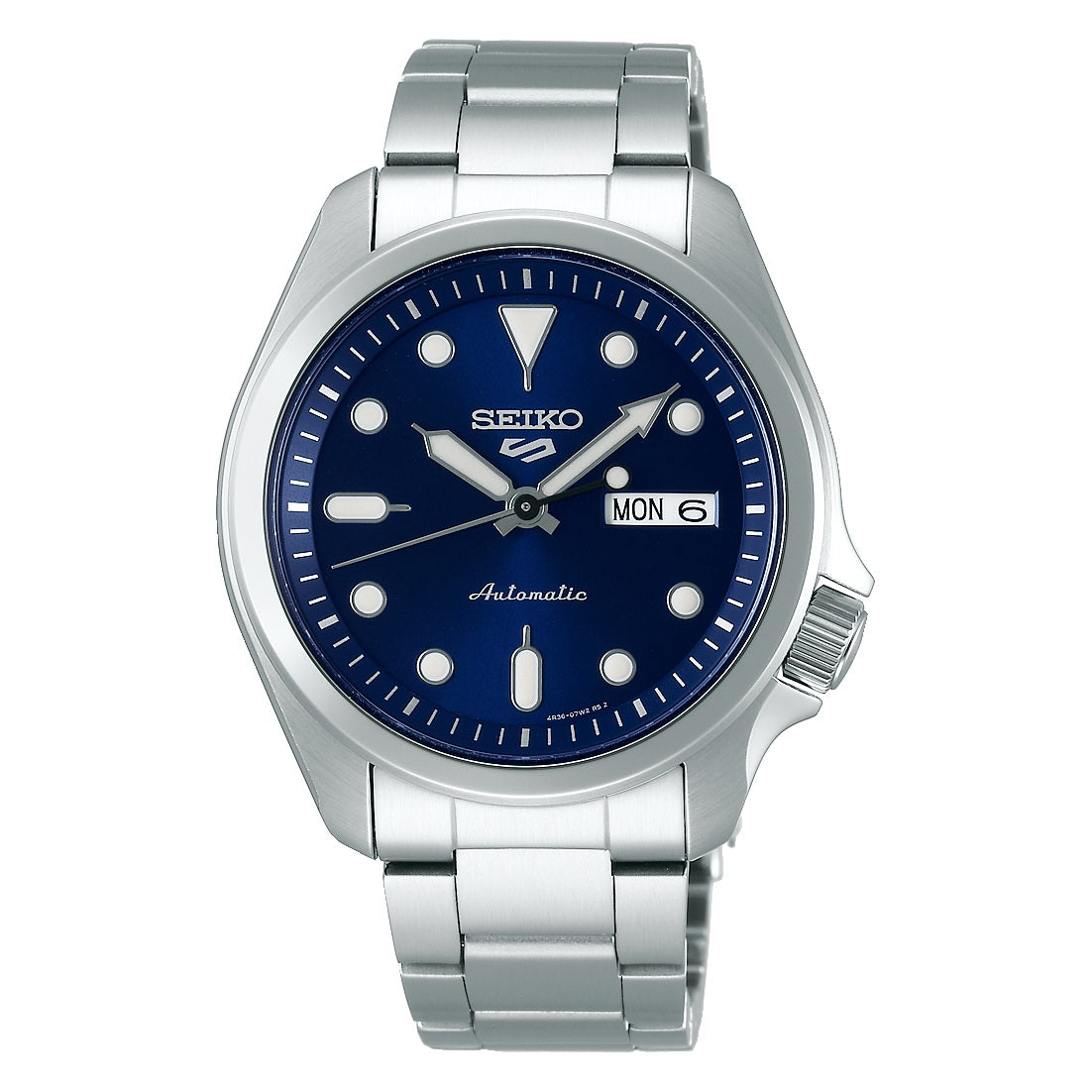 Seiko 5 Sports SKX Automatic Blue Sunray Dial Stainless Steel Men's Watch SRPE53K1