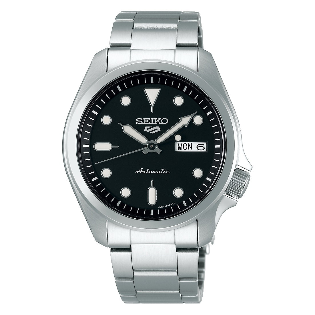 Seiko 5 Sports "DressKX" Automatic Black Dial Men's Watch SRPE55K1