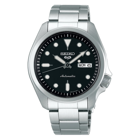 Seiko 5 Sports "DressKX" Automatic Black Dial Men's Watch SRPE55K1