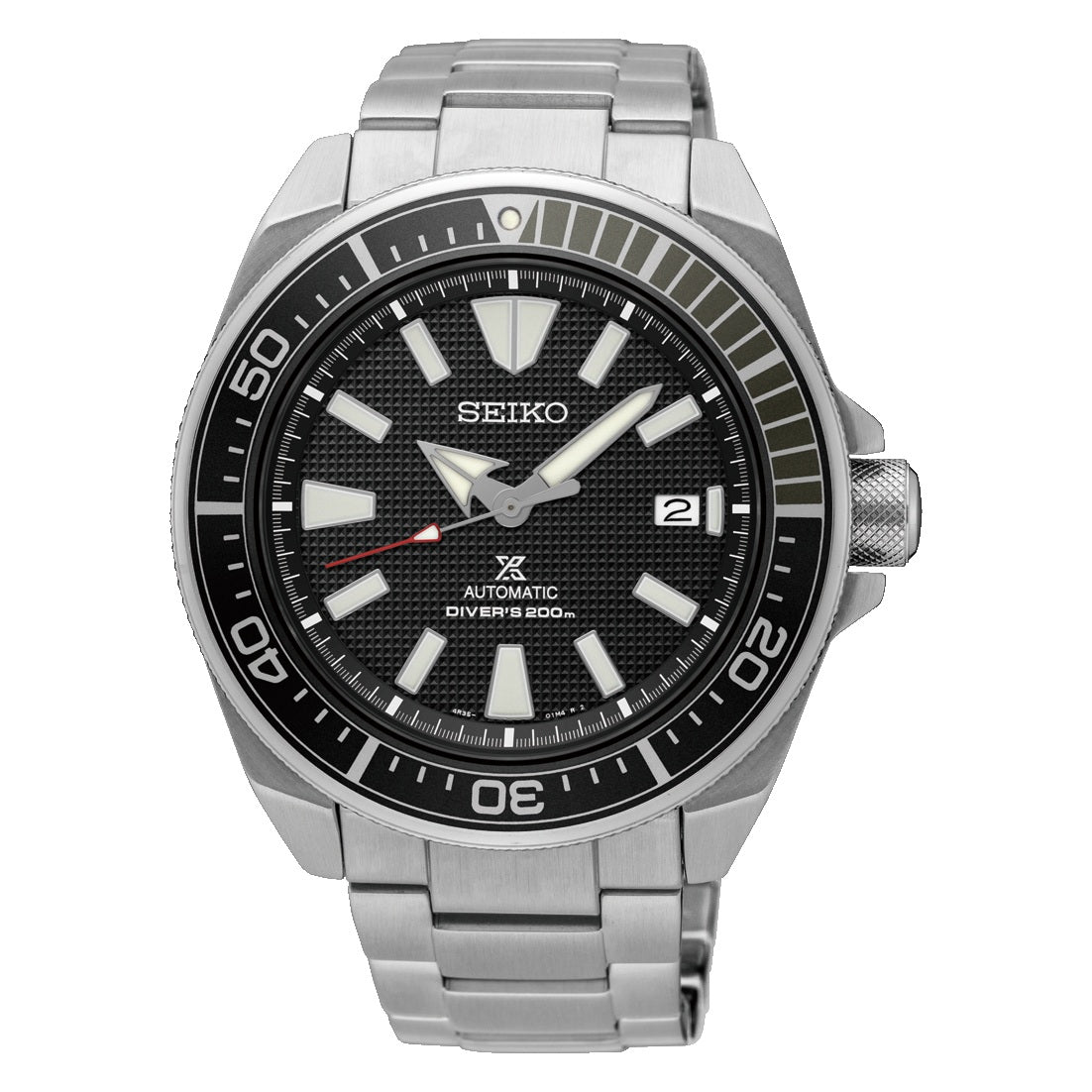 Seiko Prospex "Samurai" Automatic Diver's Stainless Steel Men's Watch SRPF03K1