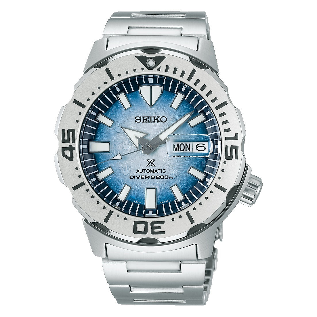 Seiko Prospex Antartica Monster Save the Ocean Automatic Gen 4 Diver Men's Watch SRPG57K1